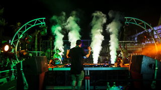 Trećeg dana Blacksheep Festivala u Aquarius klubu na Zrću nastupio je Moti. Foto: Goran Telak