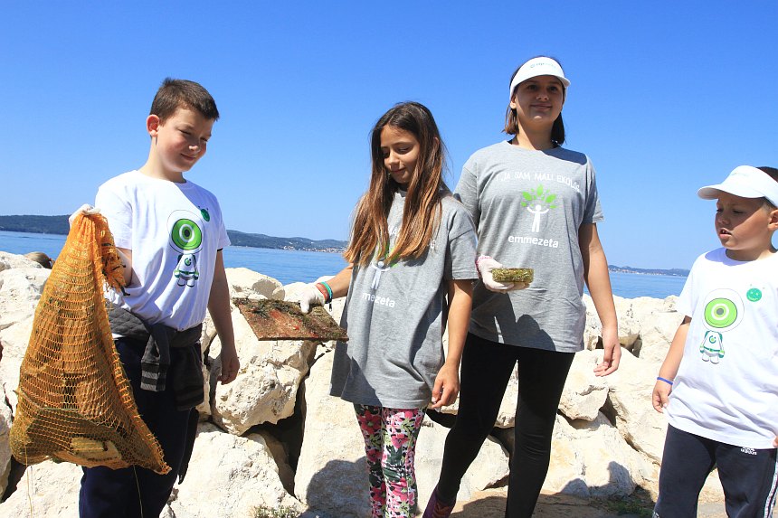 Velika akcija čišćenja podmorja u Bibinjama, foto: L.Banić