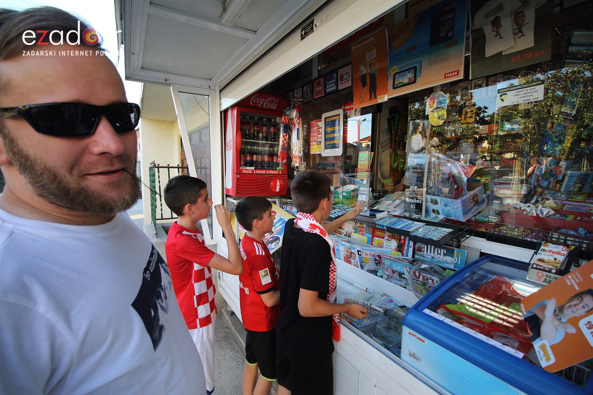 Bibinje: Navijanje za Vatrene i fešta nakon pobjede nad Rusijom