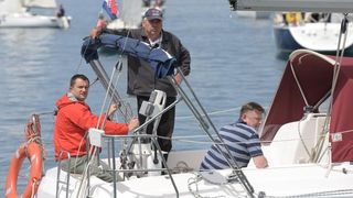 Sa zadarske rive startala je 30. jubilarna Zadarska regata koja se jedri od Zadra do Preka u organizaciji JK Uskok. Photo: Dino Stanin/PIXSELL