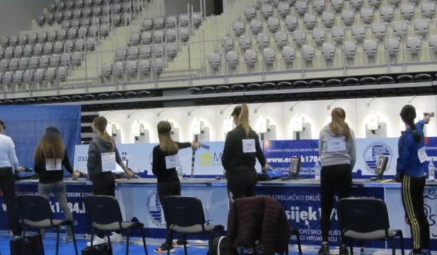 Hrvatska streljačka liga u Osijeku, odličan nastup Natalie Škara