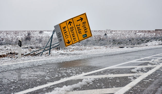 Učinci jedne od “marčanih bura” 2010. godine, foto: Ivan Toman