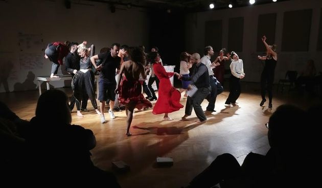 Zagreb – Na Sceni ADU – F22, izvedena je predstava Kapital koju je redatelj Ivica Buljan postavio sa studentima glume. Ivica Buljan. Photo: Tomislav Miletic/PIXSELL