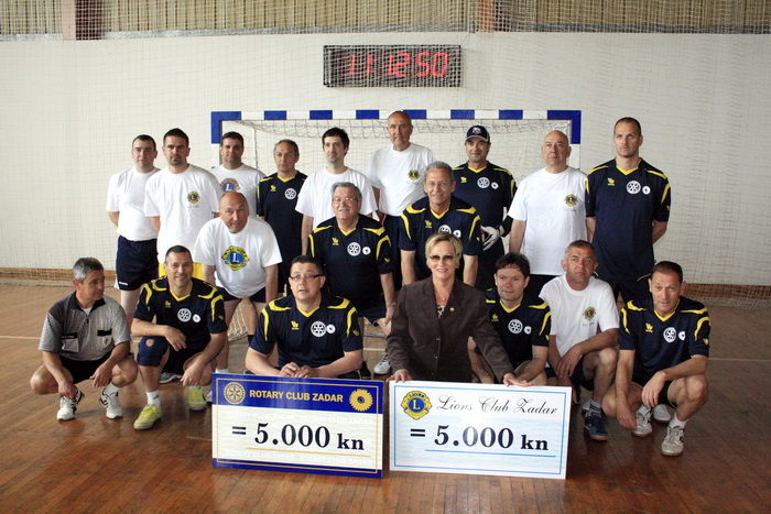 Humanitarna malonogometna utakmica Lions klub – Rotary klub, Foto: Mladen Malik Humanitarna malonogometna utakmica Lions klub – Rotary klub, Foto: Mladen Malik