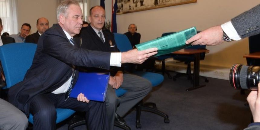 Na Zupanijskom sudu nastavljeno sudjenje Ivi Sanaderu u slucaju Planinska. Photo: Marko Lukunic/PIXSELL Na Zupanijskom sudu nastavljeno sudjenje Ivi Sanaderu u slucaju Planinska. Photo: Marko Lukunic/PIXSELL