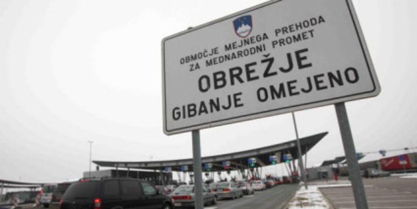Granični prijelaz Slovenija (Foto: 24ur.com)