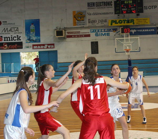 ZKK Zadar – ZKK Medvescak 57-53, Foto: Mladen Malik ZKK Zadar – ZKK Medvescak 57-53, Foto: Mladen Malik