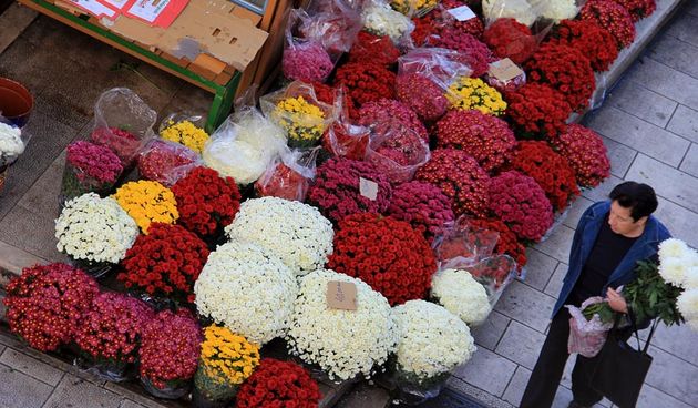 Započela prodaja cvijeća na zadarskoj tržnici, foto-I. Perinčić