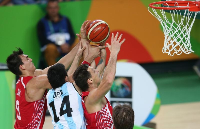 Olimpijske igre Rio 2016. Košarkaska utakmica, 2. kolo, skupina B, Hrvatska – Argentina 82-90. Photo: Igor Kralj/PIXSELL Olimpijske igre Rio 2016. Košarkaska utakmica, 2. kolo, skupina B, Hrvatska – Argentina 82-90. Photo: Igor Kralj/PIXSELL