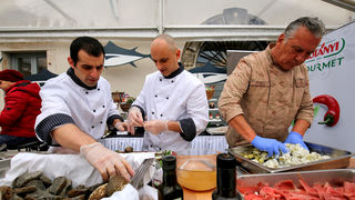 Otvaranje eno-gastro kutka u atriju palače Cedulin u Zadru