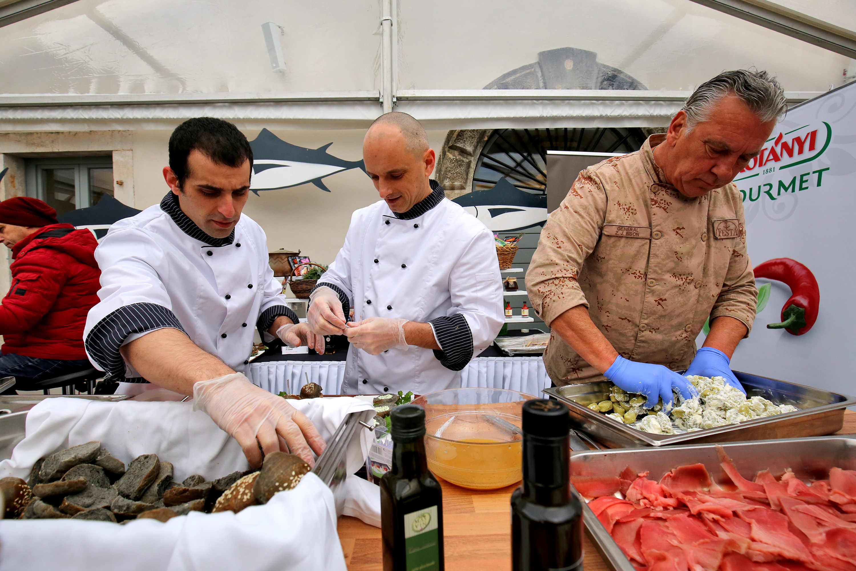 Otvaranje eno-gastro kutka u atriju palače Cedulin u Zadru