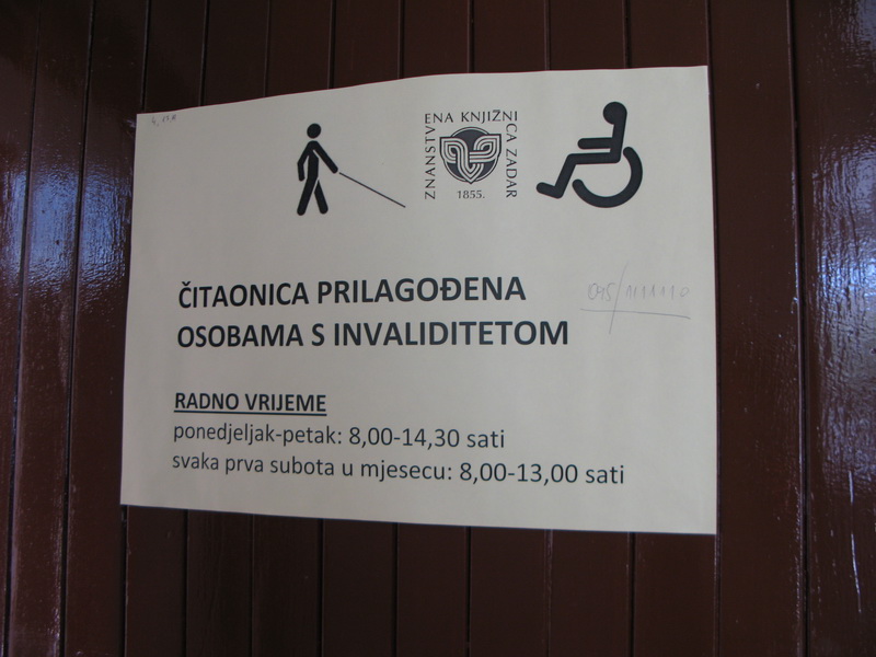 Potpisivanje ugovora u Znanstvenoj knjižnici Zadar Potpisivanje ugovora u Znanstvenoj knjižnici Zadar