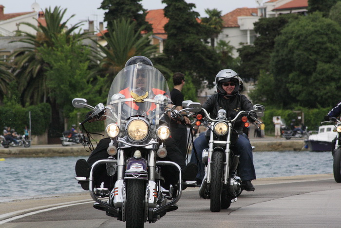 Povorka Harley Davidsona kroz Zadar 28. svibnja, Foto: Mladen Malik