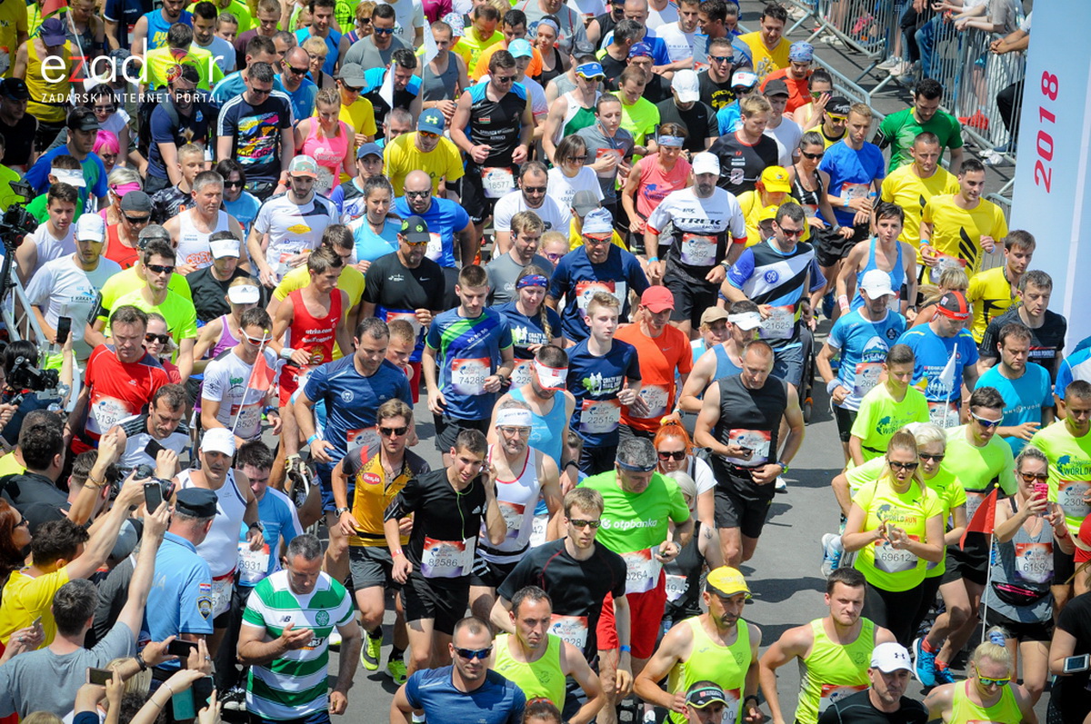 Start utrke Wings for Life World Run Zadar 2018.
