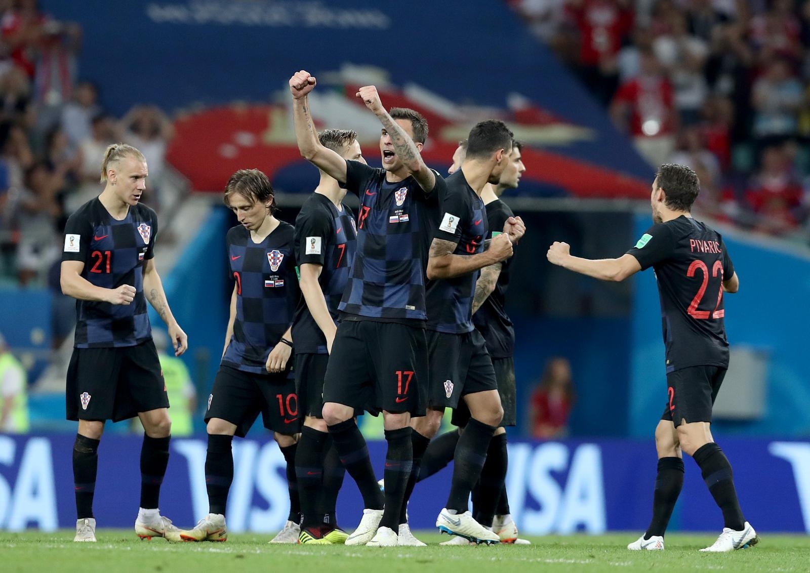 Slavlje Vatrenih nakon plasmana u polufinale Svjetskog prvenstva Slavlje Vatrenih nakon plasmana u polufinale Svjetskog prvenstva