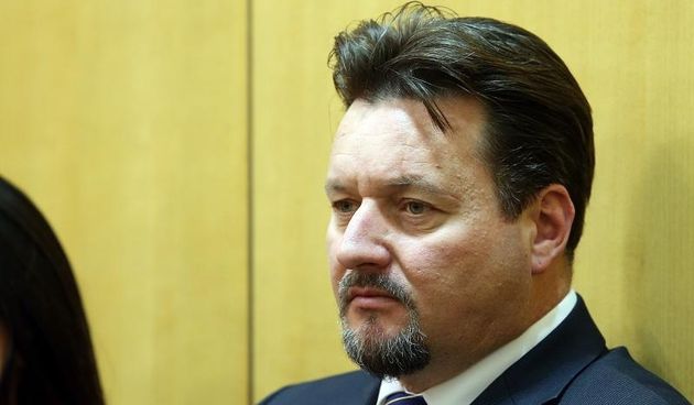 Lovro Kuscevic, ministar graditeljstva. Photo: Goran Stanzl/PIXSELL