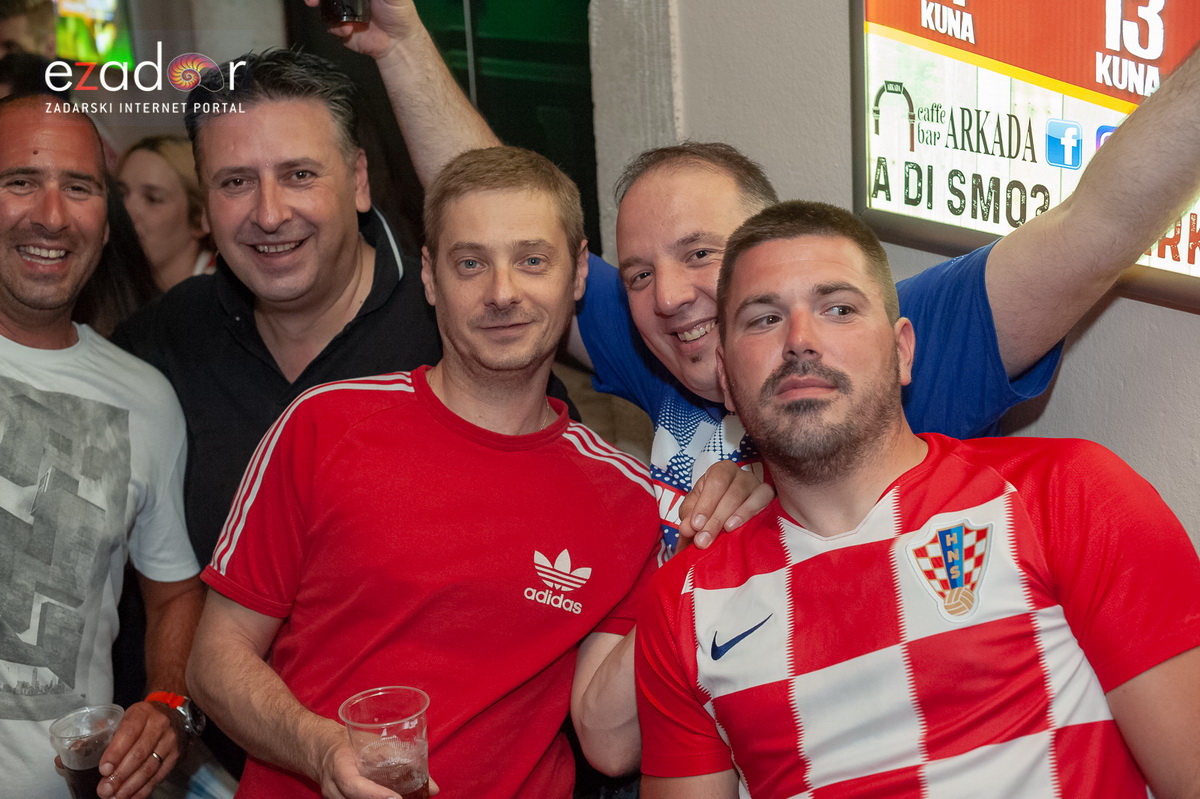 Zadar je gorio: Velika fešta nakon plasmana Vatrenih u polufinale Svjetskog prvenstva