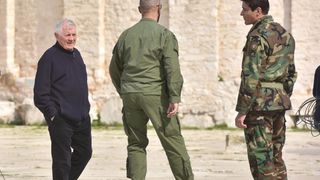 Snimanje scene iz filma “General” na zadarskom Forumu