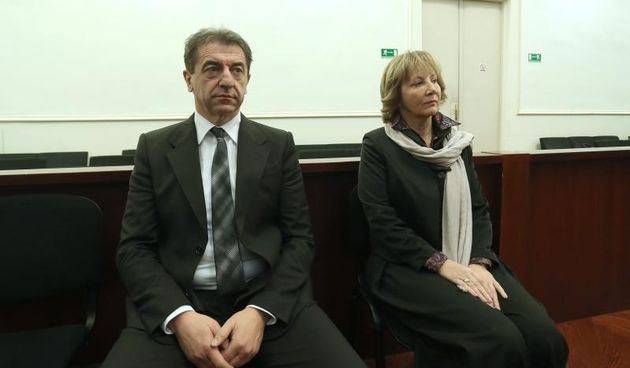 04.02.2014., Zagreb – Na Zupanijskom sudu nastavljeno je sudjenje bivsem premijeru Ivi Sanaderu u slucaju Planinska, kod sutkinje Jasne Smiljanic. Danas su svjedocili Darko Milinovic i Djurdja Adlesic. Photo: Sanjin Strukic/PIXSELL