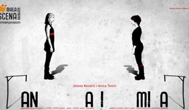 Ana i Mia predstava plakat