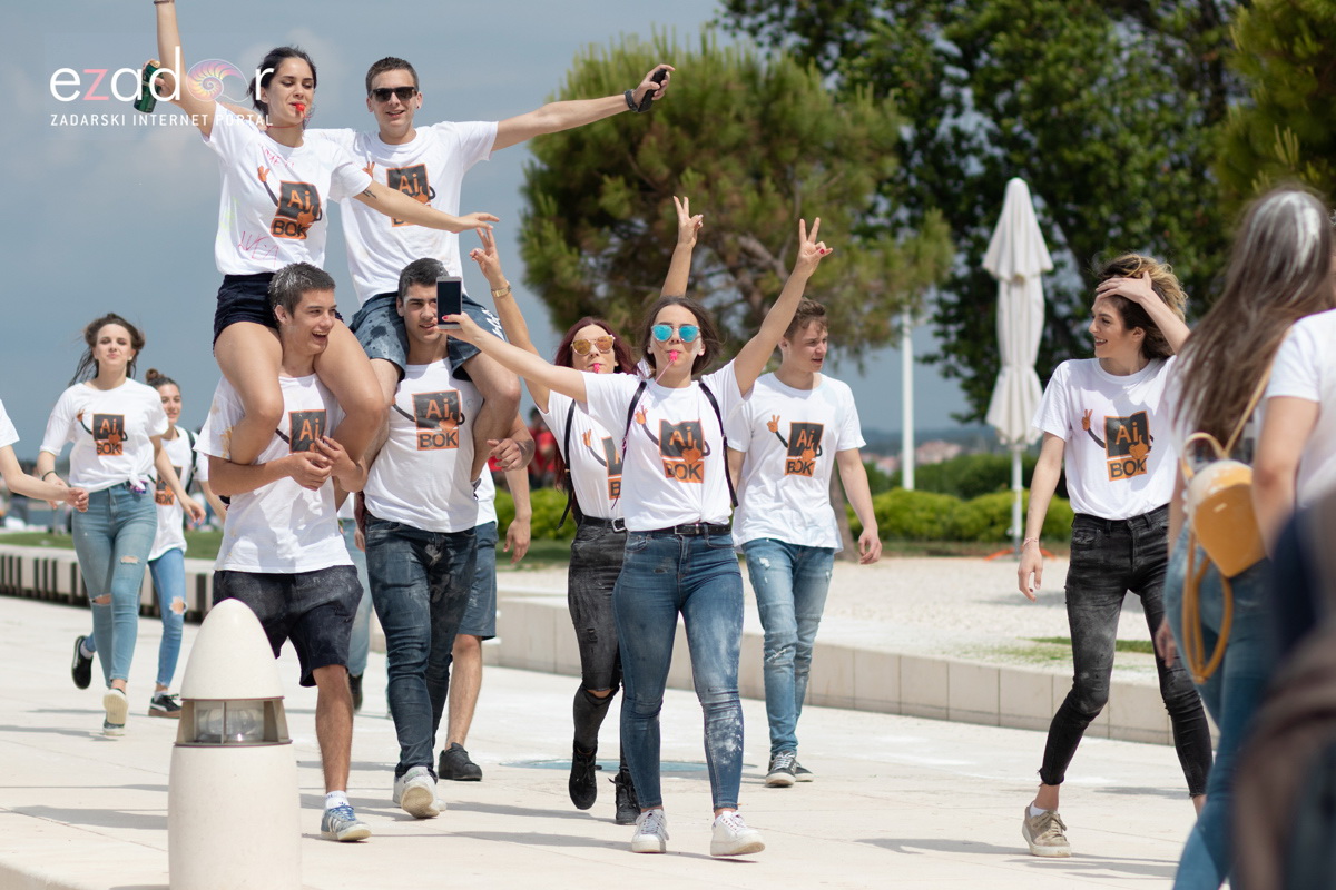 Ludijada zadarskih maturanata 2018. Ludijada zadarskih maturanata 2018.