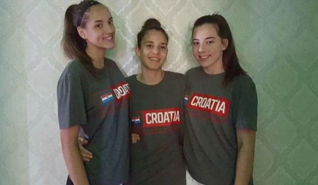 Nika Jelenković, Anđela Oštrić i Ana Mandić