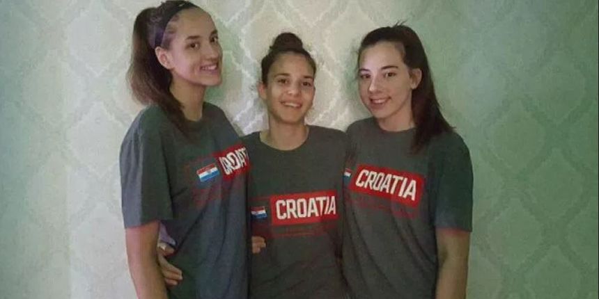 Nika Jelenković, Anđela Oštrić i Ana Mandić Nika Jelenković, Anđela Oštrić i Ana Mandić