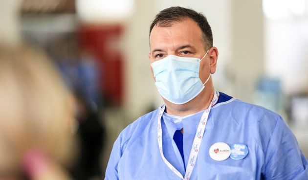 Ministar Beroš cijepio građane na Zagrebačkom velesajmu