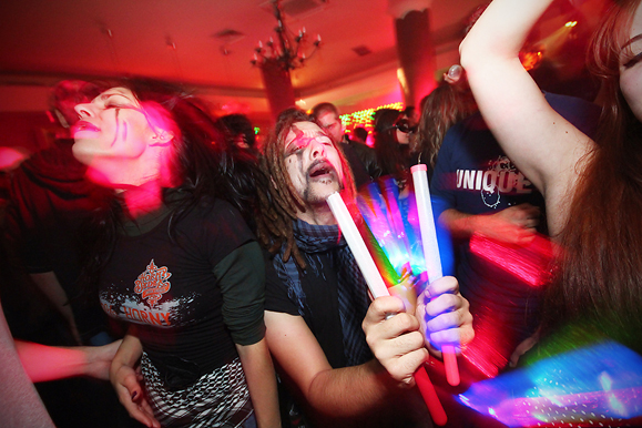 Halloween  party u Q baru (foto:Saša Čuka)