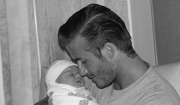 David Beckham i kćerkica ( foto Twitter).