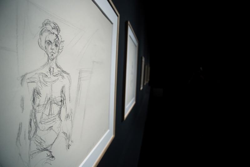 Zagreb: Eksponati izložbe Alberto Giacommeti u Umjetničkom paviljonu Zagreb: Eksponati izložbe Alberto Giacommeti u Umjetničkom paviljonu