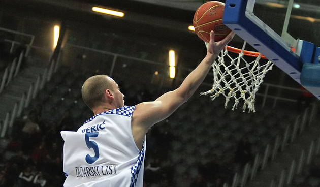 Hrvoje Perić, KK Zadar – KK Bosna (foto: Marin Gospić)