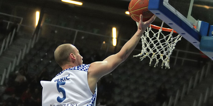 Hrvoje Perić, KK Zadar – KK Bosna (foto: Marin Gospić) Hrvoje Perić, KK Zadar – KK Bosna (foto: Marin Gospić)