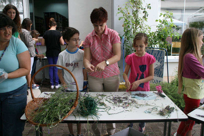 Danas je održana kreativna radionica za velike i male u organizaciji Dječjeg odjela Gradske knjižnice Zadar: izrada stručaka i jastučića od lavande od 10-12 h. Radionicu je vodila gospođa Jadranka Plantak. Foto by Lucija Juravic Danas je održana kreativna radionica za velike i male u organizaciji Dječjeg odjela Gradske knjižnice Zadar: izrada stručaka i jastučića od lavande od 10-12 h. Radionicu je vodila gospođa Jadranka Plantak. Foto by Lucija Juravic