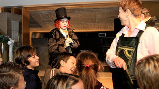 “Drago Č. i tvornica čokolade” u novoj zgradi Kazališta lutaka, Foto: Leo Banić “Drago Č. i tvornica čokolade” u novoj zgradi Kazališta lutaka, Foto: Leo Banić