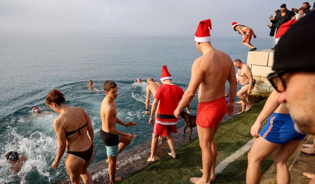 Novogodišnje kupanje na Morskim orguljama Novogodišnje kupanje na Morskim orguljama