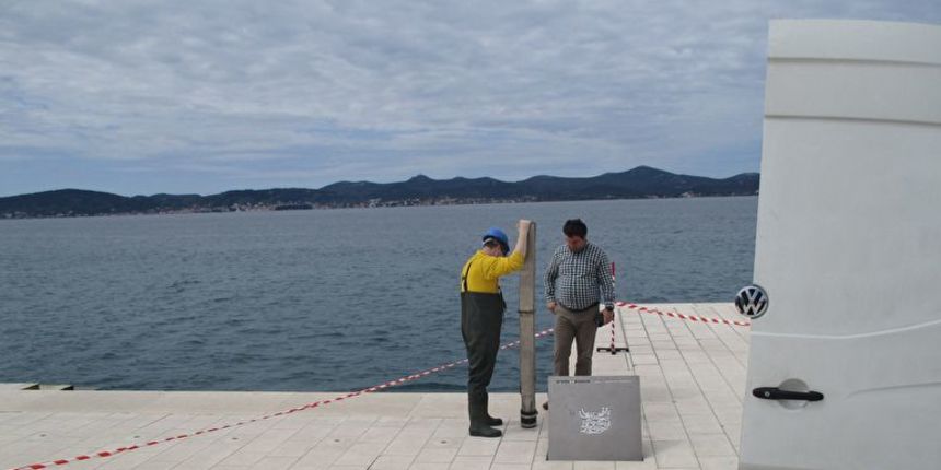 Morske orgulje na čišćenju i ugođavanju Morske orgulje na čišćenju i ugođavanju