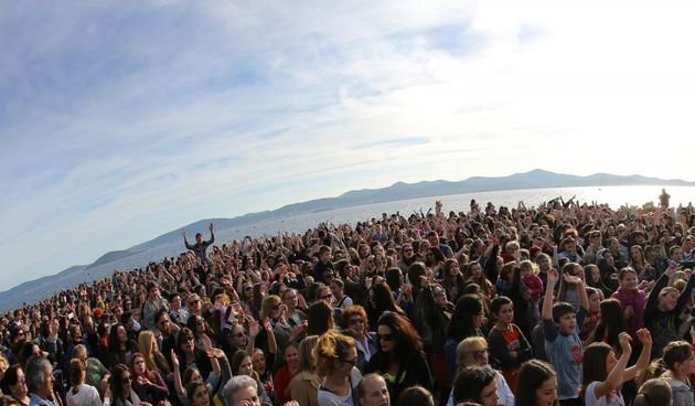 Pozdrav suncu: Snimanje spota uz “Happy” Pharrella Williamsa, Foto: Filip Brala/PIXSELL