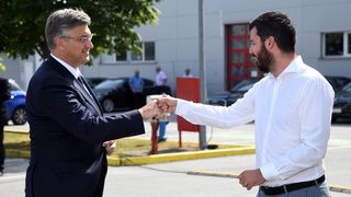 Ursula von der Leyen, Andrej Plenković u posjetu Rimac automobili Ursula von der Leyen, Andrej Plenković u posjetu Rimac automobili