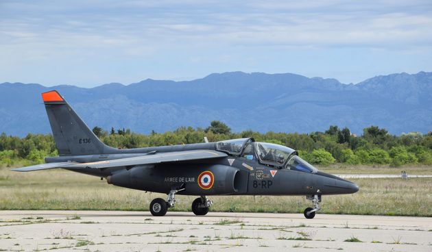 Zemunik, posjet francuskih pilota