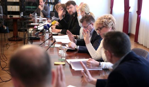 Odbor za ustav poslovnik i politicki sustav raspravljao je o prijedlogu izmjena zakona o pravu na pristup informacijama. Photo: Patrik Macek/PIXSELL