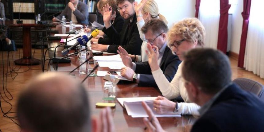 Odbor za ustav poslovnik i politicki sustav raspravljao je o prijedlogu izmjena zakona o pravu na pristup informacijama. Photo: Patrik Macek/PIXSELL
