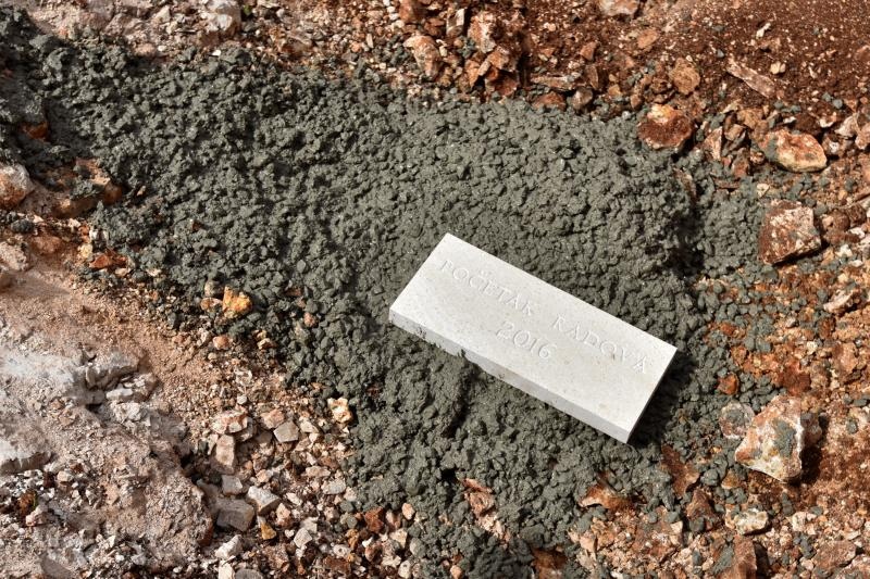 Biograd na Moru: Postavljen kamen temeljac za zabavni park Mirnovec. Foto: Dino Stanin/PIXSELL Biograd na Moru: Postavljen kamen temeljac za zabavni park Mirnovec. Foto: Dino Stanin/PIXSELL