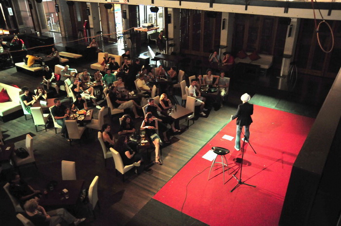 Arsenal: Ciklus stand up komedije 18. kolovoza 2010, Foto: Ivan Dilber Arsenal: Ciklus stand up komedije 18. kolovoza 2010, Foto: Ivan Dilber