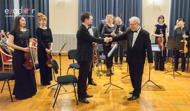 “Glazbena fantazija” Zadarskog komornog orkestra u Svečanoj dvorani Sveučilišta u Zadru. Solist Berislav Šipuš na klaviru, pod ravnanjem maestra Pavla Dešpalja