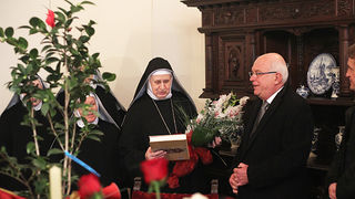 Gradonačelnik sa suradnicima u posjeti Benediktinskom samostanu