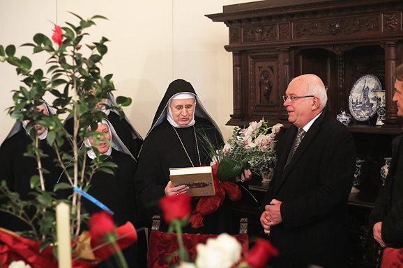 Gradonačelnik sa suradnicima u posjeti Benediktinskom samostanu