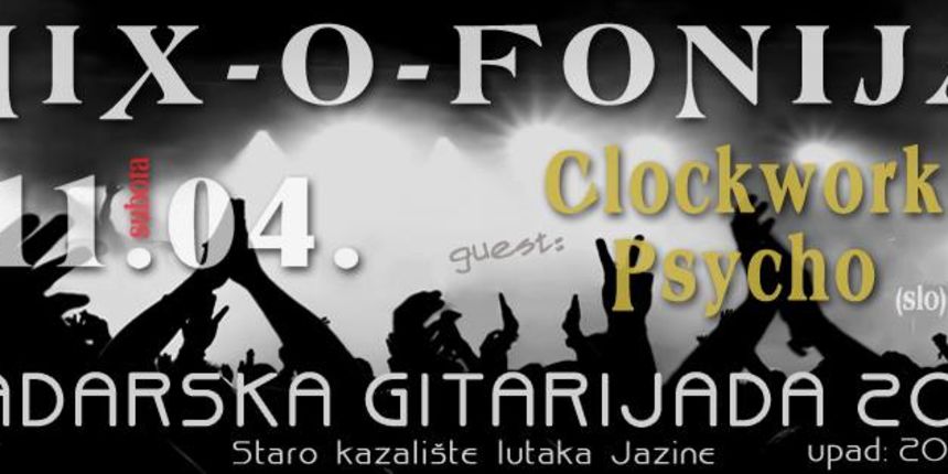 “Mixofonija” otvara novu sezonu zadarskih gitarijada “Mixofonija” otvara novu sezonu zadarskih gitarijada