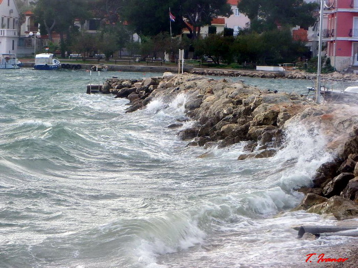 Poljana: Olujno jugo 11. studenog 2012.  Foto: Tomislav Ivanov