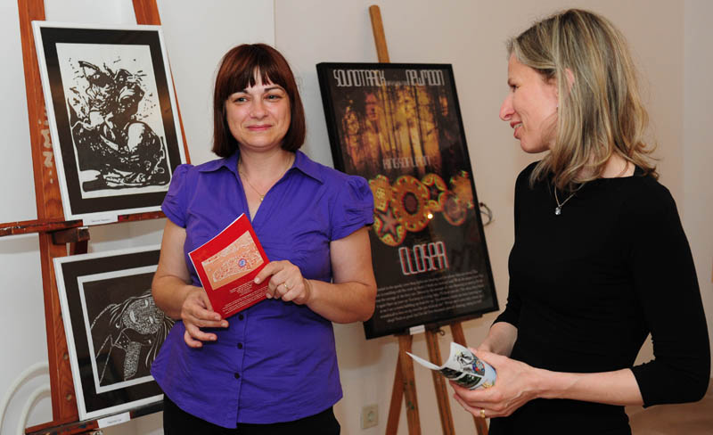 SLUK, izlozba Skole za primjenjenu umjetnost i dizajn, foto: Nenad Marcev